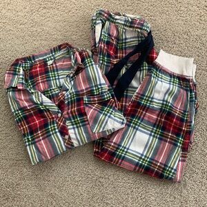 Aerie plaid pajamas set